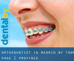 Orthodontist in Madrid by town - page 1 (Province)