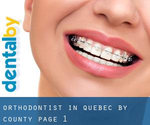 Orthodontist in Quebec by County - page 1
