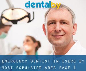 Emergency Dentist in Isère by most populated area - page 1