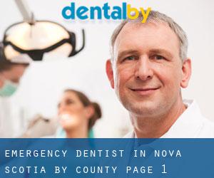 Emergency Dentist in Nova Scotia by County - page 1