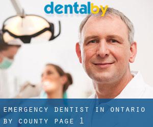 Emergency Dentist in Ontario by County - page 1