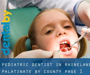 Pediatric Dentist in Rhineland-Palatinate by County - page 1