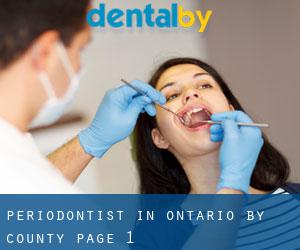 Periodontist in Ontario by County - page 1