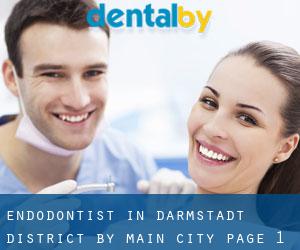 Endodontist in Darmstadt District by main city - page 1