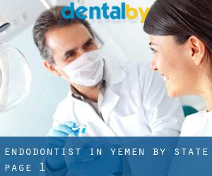 Endodontist in Yemen by State - page 1