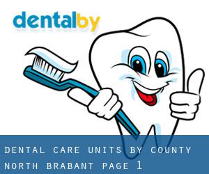 dental care units by County (North Brabant) - page 1
