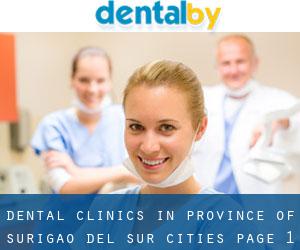 dental clinics in Province of Surigao del Sur (Cities) - page 1