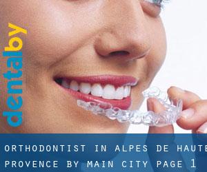 Orthodontist in Alpes-de-Haute-Provence by main city - page 1