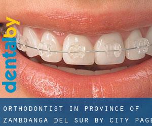 Orthodontist in Province of Zamboanga del Sur by city - page 1