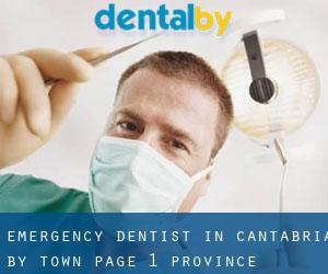 Emergency Dentist in Cantabria by town - page 1 (Province)
