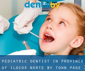 Pediatric Dentist in Province of Ilocos Norte by town - page 1