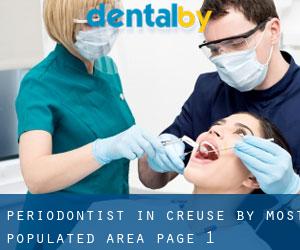 Periodontist in Creuse by most populated area - page 1