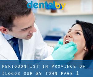 Periodontist in Province of Ilocos Sur by town - page 1