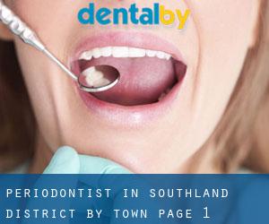 Periodontist in Southland District by town - page 1