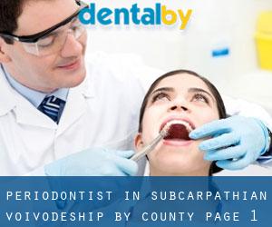 Periodontist in Subcarpathian Voivodeship by County - page 1