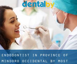 Endodontist in Province of Mindoro Occidental by most populated area - page 1