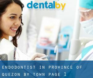 Endodontist in Province of Quezon by town - page 1