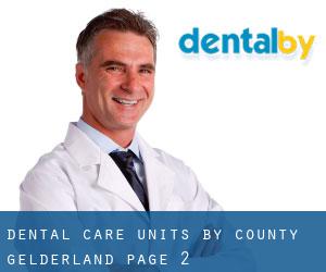 dental care units by County (Gelderland) - page 2