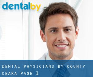 dental physicians by County (Ceará) - page 1