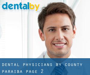 dental physicians by County (Paraíba) - page 2