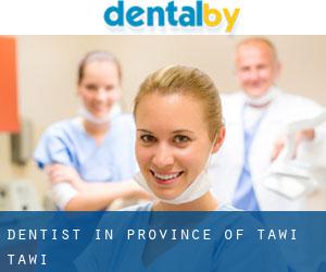 dentist in Province of Tawi-Tawi